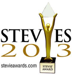 2013_09 Stevie Award 2013